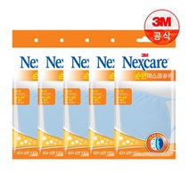 3M 넥스케어 순면 마스크 1입 블루 x 5개, 단품없음