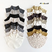 무드때때 자체제작 국산 유아 아동 주니어 페이크 목폴라 넥워머 레이어드 이너 공갈 폴라
