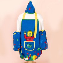 옥스포드캐릭터 방수 토시 두건 앞치마 3종세트 M 쿠키만들기 수업준비물