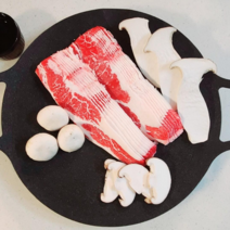 우삼겹 미국산소고기 1kg 2kg 샤브샤브 불고기, 우삼겹 1kg(-10000원), 1개