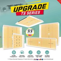 식물재배기 스마트팜 수경재배기 파종트레이 화성 하이드로 TS W 600W 1000W 2000W LED 성장 조명 실내 식물 야채 꽃 HPS/HID 수경법 전체 스펙트럼 3000, [01] TS 600
