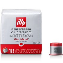 일리 클라시코 미디움 캡슐커피, 120.6g, 18개입, 3개