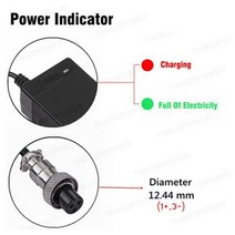 전기 팩 부품 DIY 호환 변환 54.6V 4A 리튬 이온 배터리 충전기 48V 13S Kugoo G1 스쿠터 휠체어 자전거, 03 GX16, 02 EU