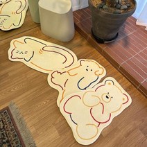 발매트 러그 카페트 고양이 곰돌이 강아지 캐릭터