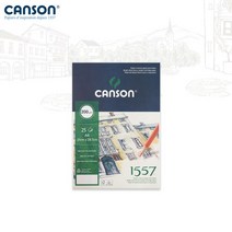 캔손 1557 스케치북 200g 21x29.7 25매입 1면제본/A4드로잉패드/스케치패드, CA1557-PD200A4