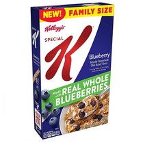 켈로그 Kelloggs 스페셜 케이 리얼 홀 블루베리 시리얼 패밀리 사이즈 476g