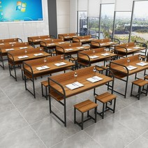 스터디카페책상 집중력책상 독서실책상 책상책장세트, 테이블의자  120x50x92 헤어 캐년 월넛