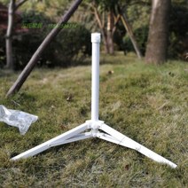 받침대 파라솔 옥상 캠핑 편의점, 흰색 작은 삼각형(직경 25MM)