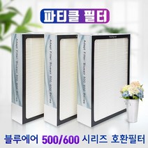 필터왕국 블루에어 클래식 500/600 파티클 필터 헤파 3p 세트 260412