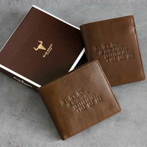 대학 선물용 아빠반 가죽 남성반 반지갑 남자반 생반 직장인반