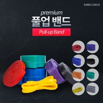풀업밴드 8단계 튜빙 저항 운동고무밴드 문틀철봉 턱걸이 보조, 1단계 / 옐로우