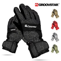 알파인 방한 방수 장갑/겨울레저용 3중레이어 등산 레저 낚시 자전거, 선택완료, 블랙L