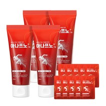 운동 아나프로 파스 크림 스포츠 근육 통증 관절 마사지 크림 파스 아나프노크림, 2세트(100mlx4개+증정용10mlx10개)