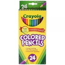Crayola 색연필 각 24개 (2팩)