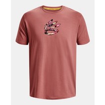 [국내정품][언더아머 ]남성 커리 코믹 필 반팔1376806-604