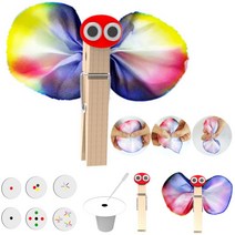 크로마토그래피 나비 (5인용) 원리 관찰 만들기 창작용 교과 과정 종이 혼합물 색소 분리