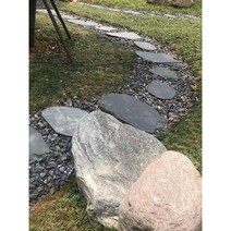 정원타일 인테리어 마당 옥상 테라스 맞춤 바닥 셀프 정원디딤석 디딤돌, 불규칙 20x30cm/두께 3-4cm
