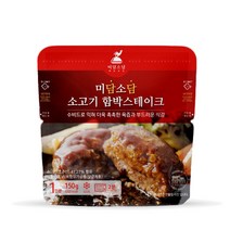 미담소담 소고기 비프 함박 스테이크, 12팩