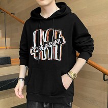 루즈핏 후드맨투맨 남성 봄가을 계절 화이트 톨후드티 남자 긴 소매 트렌드 플라워 프린팅 캐쥬얼 와이드 3786220614