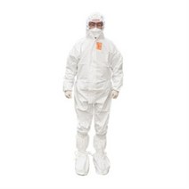 [가드웨어] 방호복 SF-4500C 원피스 상의 하의 백색 회색, L