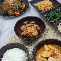 [국내산 수작업 옹기제품] 도자기 반찬접시 반찬그릇(중)