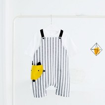 달퐁 여아용 st 여우7부 우주복 티셔츠 세트