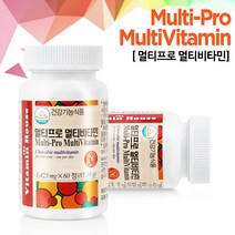 비타민하우스 멀티프로 멀티비타민 60정 온가족 활력