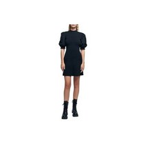 마쥬 블랙 여성 Roxetty Eyelet Sleeve 원피스 US 34