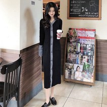 원피스 블랙 하객원피스 하객룩 롱 오피스룩 결혼식 청담동며느리룩 의류 초가을 드레스 긴