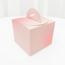 박시스트 손잡이 답례품 상자 1호, 25개, 레드