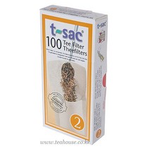 T-sac 티필터 Size2100매 독일산 종이필터 티쌕 찻잎거름망 차잎거름망 티컬름망
