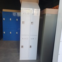 철재옷장 6인용 캐비닛 진열장 제작, 블랙 백색