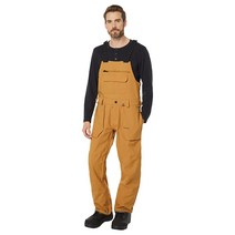 컴퍼니24 볼컴 남성 Roan Bib 오버롤 스노우보드 팬츠 다크 티크 S3, Medium_Caramel S3, Caramel S3_Medium