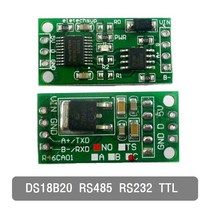 makePCB S385 디지털 온도 센서 DS18B20 Modbus RTU RS485 RS232 TTL USB UART, 1. R46CA01_ANO 5V TTL232