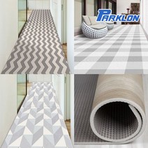 1+1 DIY 재단형 베란다 매트 발코니형 복도 보온 놀이방 유아 파크론 아기 쿠션 거실 바닥 복도형, 4_체스그레이 (2장)