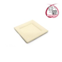 사각 펄프 접시 SP-1 종이 몰드 트레이 500개