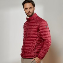 김영주골프 ZANY 숏패딩 남성 경량패딩 자켓 BURGUNDY