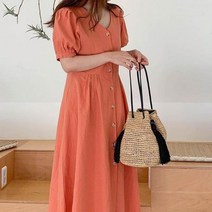 바스켓 라탄백 라탄가방 데일리 여성가방 113438 Lilo의 술 짠 버킷 가방 커피 컬러 숄더백 졸라매는 끈 레트로 스타일 밀짚 짠 가방 여행 대용량 밀짚 가방