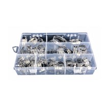 호스 밴드사이즈별 세트 수도 가스 클램프 에어 60pcs