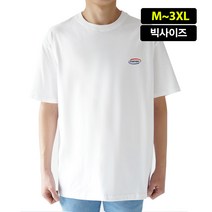 스타토리 STAR 오버핏 남녀공용 전사나염 반팔티셔츠 빅사이즈 M~3XL 반팔 티셔츠