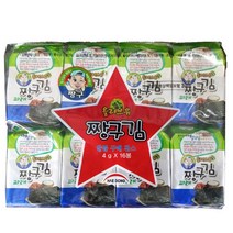 해동 도시락짱구김(4g * 48봉)조미김 재래김 파래김