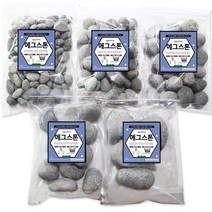 세경팜 에그스톤 자갈 어항 화분장식 돌 3kg 5kg, 6호, 선택:에그스톤-6호 3kg
