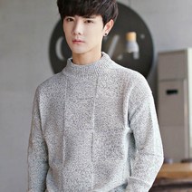 가바바 남성 니트 이 터틀넥하나로도 스타일의 완성 G13441