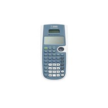 Texas Instruments TI30XS MultiView Scientific Calculator, Blue and White