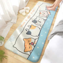 PKLN 극세사 롱매트 발매트, A-09. 드림캐츠 120x40cm