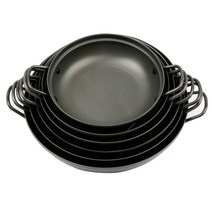 업소용 복전골 경질냄비 전골 감자탕 알루미늄냄비, 블랙, 1.경질냄비-20cm