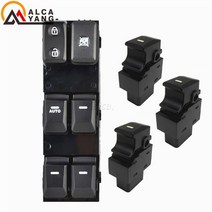 부품 kia 호환 sportage용 전력 윈도우 스위치 버튼 레드 백라이트 2011 2012 2013 2014, [04] Auto set