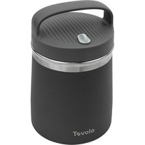토볼로 2 쿼트 스테인레스 진공 아이스크림 아이스 대용량 보관 용기, Charcoal