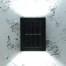 LED 무선외벽등 백색 B 2P 건물 베란다 정원 마당 입구비상등 오토직부등 건물외벽간접등 아파트계단조명등 복도
