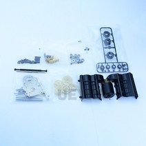 벤츠 benz RC Truck 오리지널 3 기어 박스 메탈 싱크로나이저 1/14 Tamiya Hercules Model SCANIA 770S R620 VOLVO BENZ Arocs, [04] with motor